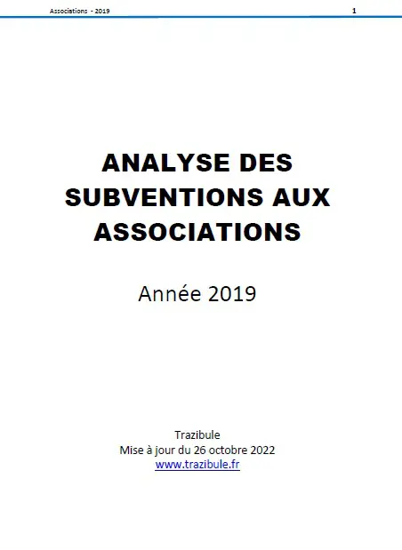 Travaux subventions-2019